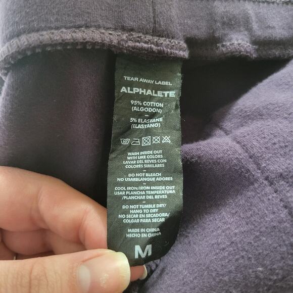 Alphalete Purple High Rise Identity Jogger M - Picture 7 of 7